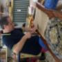 Inglese Stefano Tappezziere in Stoffa