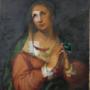 Madonna di B.Passerotti durante il restauro