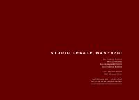 Sito di Studio Legale Manfredi e Associati