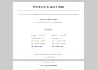 Sito di Marconi & Associati