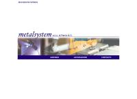 Sito di Metal System (S.n.c.)