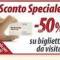 sconto benvenuto Biglietti Visita