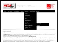 Sito di Neon Lux