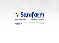 Sito di Sanifarm Bolzano SRL