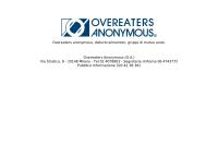 O.a.overeaters Anonymous