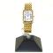 Orologio in oro giallo 18kt, movimento al quarzo. Diamanti taglio brillante ct 0.21
