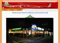 Sito di Pizzeria Maison Jolie