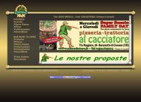 Sito di Pizzeria Trattoria Al Cacciatore