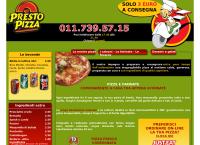 Sito di Presto Pizza