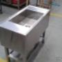Caricato da visitatore il 02/03/2018 - Mobiletto inox con lavello su disegno made in italy per esportazione