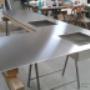 Caricato da visitatore il 02/03/2018 - Piano di lavoro inox minimo spessore per arredamento casa valtcucina  cucina su misura inox in valtellina