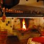 Chalet Maso Doss camino nel soggiorno