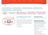 Sito di Professional Group S.r.l