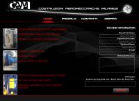 Sito di C.A.M. Costruzioni Aeromeccaniche Milanesi