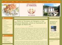 Sito di Hotel Ristorante Le Terrazze Sul Gargano