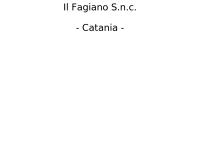 Il Fagiano Di Scire Campisi Santuccio e Angela SNC
