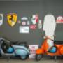 Vespa - das Kultgefährt dekoriert unsere Oldtimer Garage am Hotel Ansitz Plantitscherhof