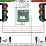 Impianto Semaforico 3 Luci Controllato